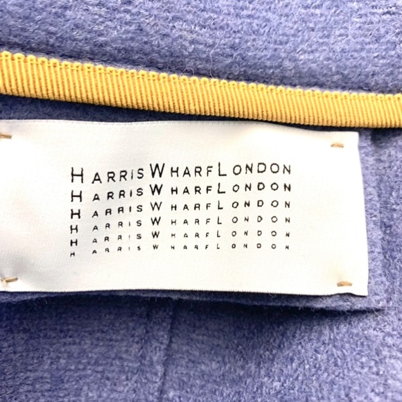 Harris Wharf London over sized fitted coat. - Picture 7 of 7